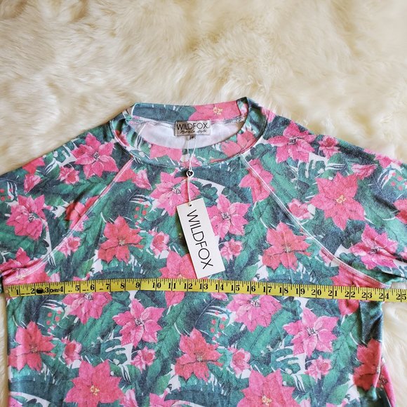 Wildfox Island Holiday Sommers Sweatshirt Size S NWT - Picture 14 of 16